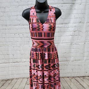 Sharagano Halter Dress
